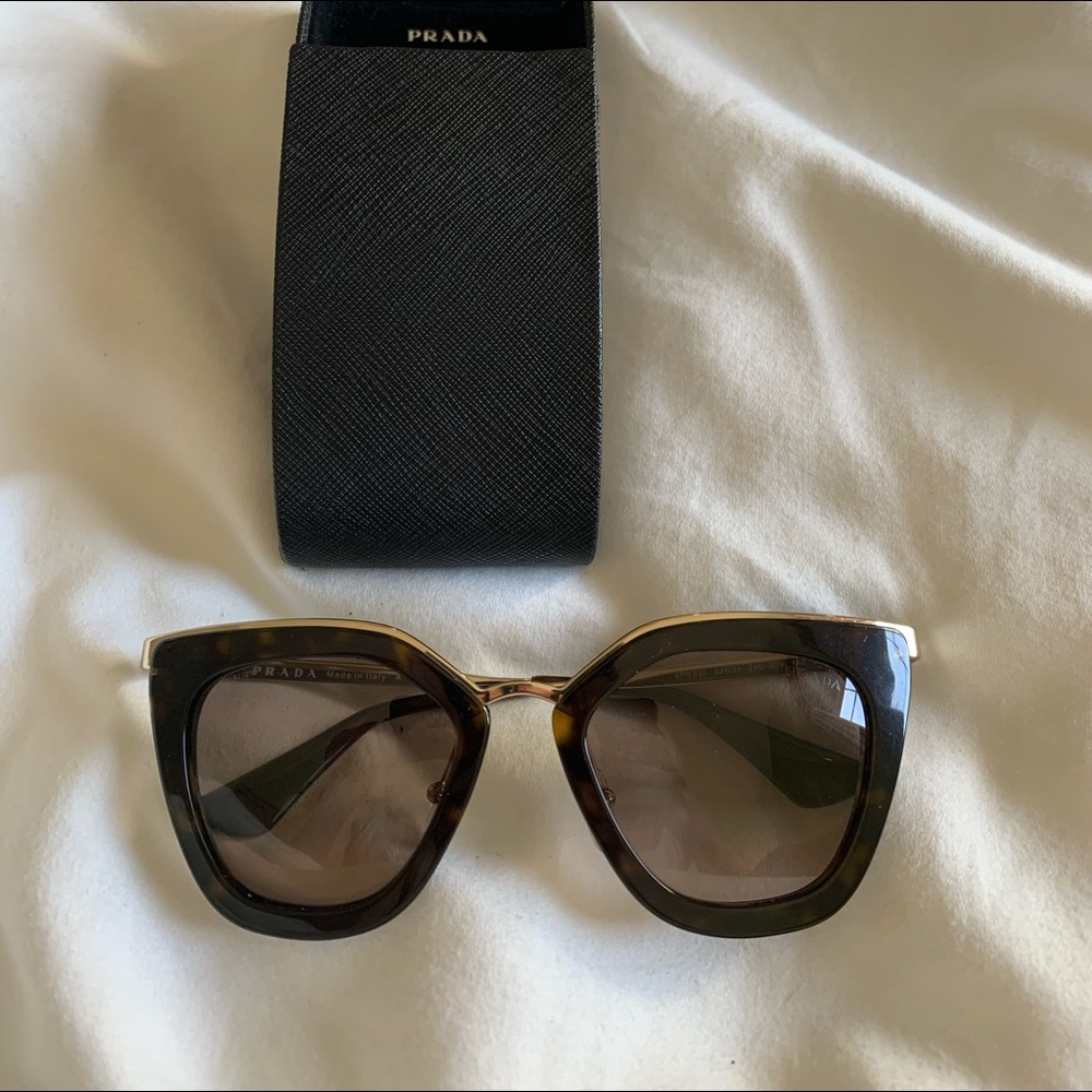 Prada sunglasses in pristine condition